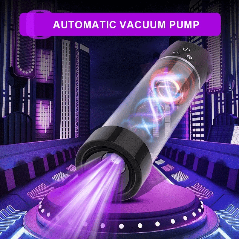 4 Suction Vacuum Penis Pump with Digital Display