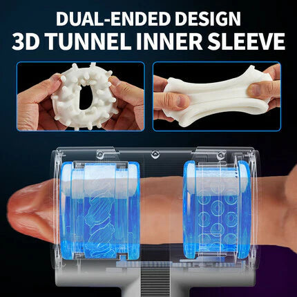 Handheld Automatic Thrusting and Rotating Male Masturbator
