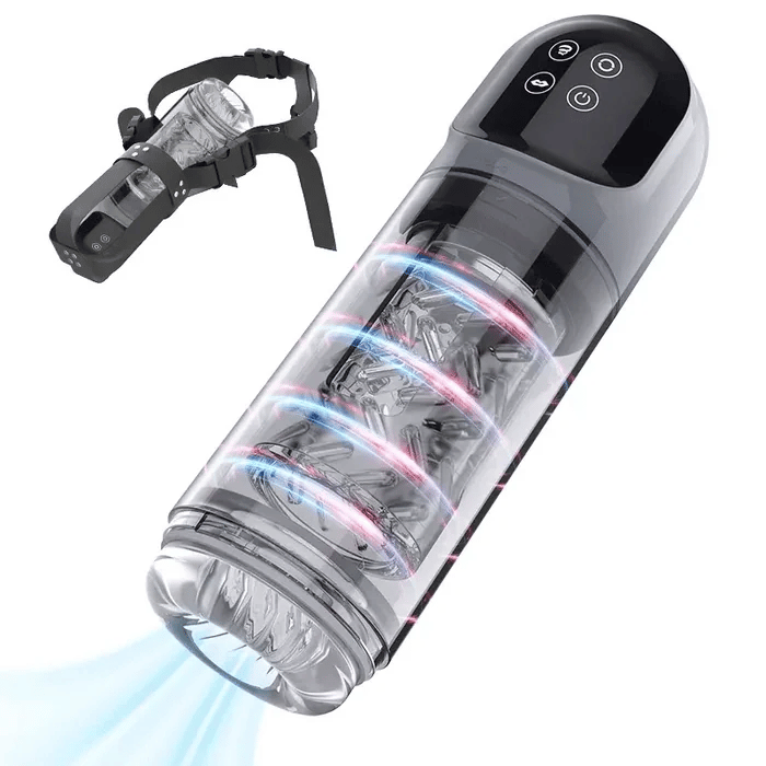 2 In 1 Dual Stimualtion Water Vacuum Pump Male Masturbator