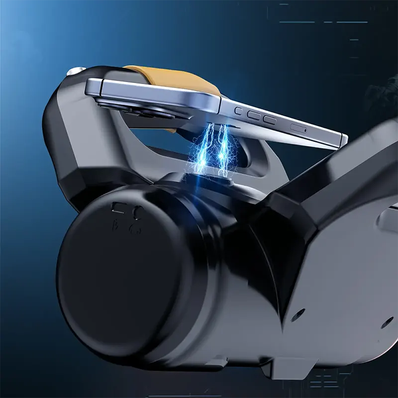 10 Rotating Thrusting Handle Male Stroker with Phone Holder