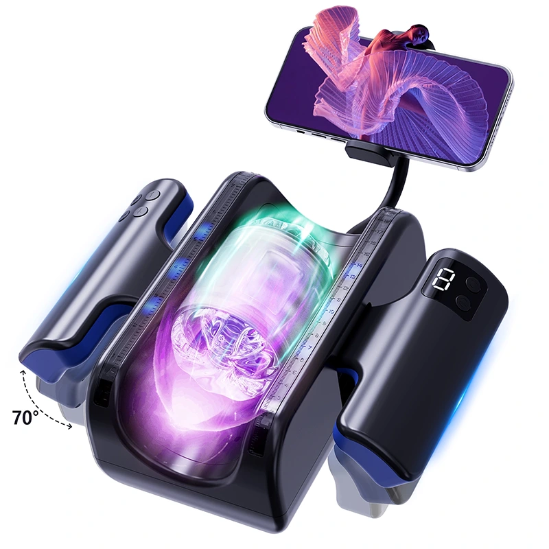 Foldable Version Hands-free Quickshot Stroker