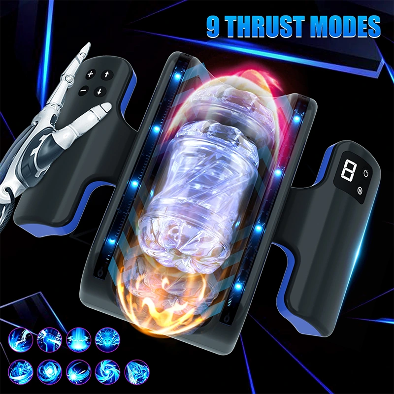 Foldable Version Hands-free Quickshot Stroker