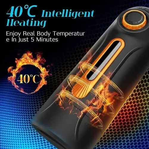 Automatic Thrusting Vibrating Suction Male Stroker