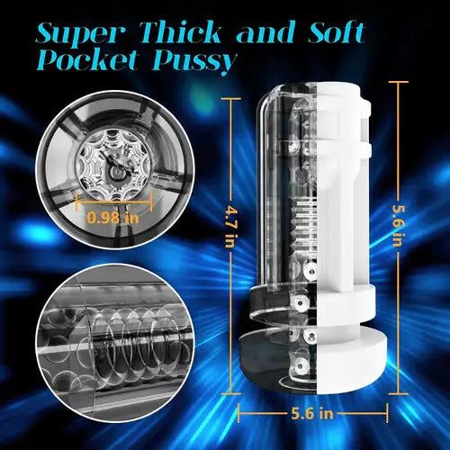 Automatic Thrusting Vibrating Suction Male Stroker