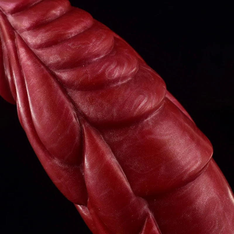 Pointed Silicone Dragon Dildo 8.34 Inch
