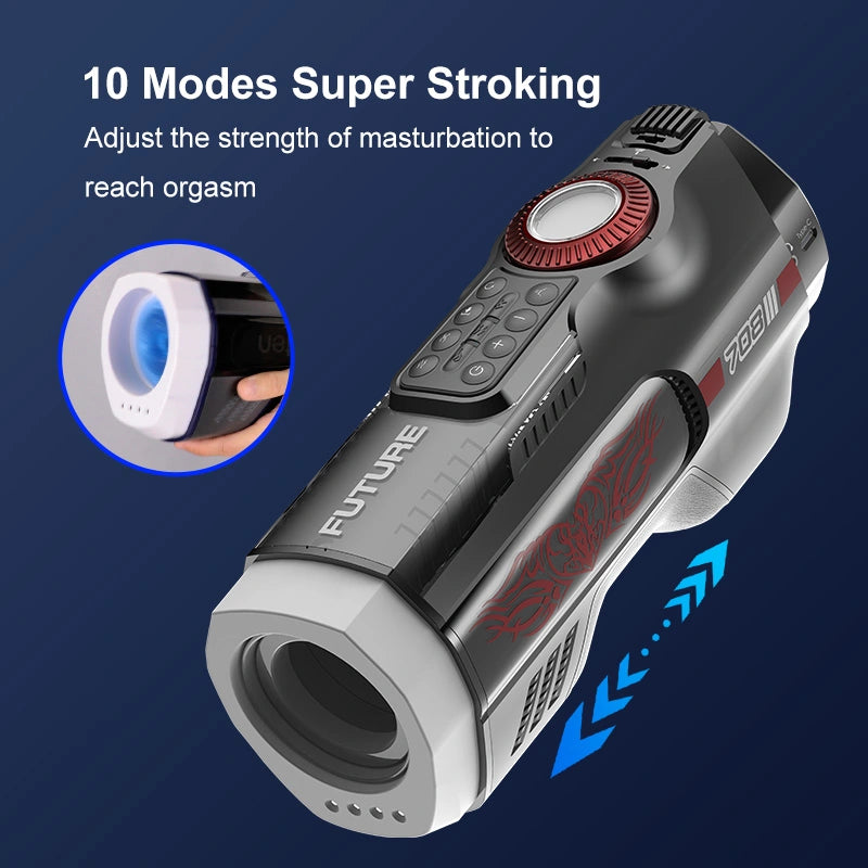 Powerful Future Totem Version Automatic Male Stroker