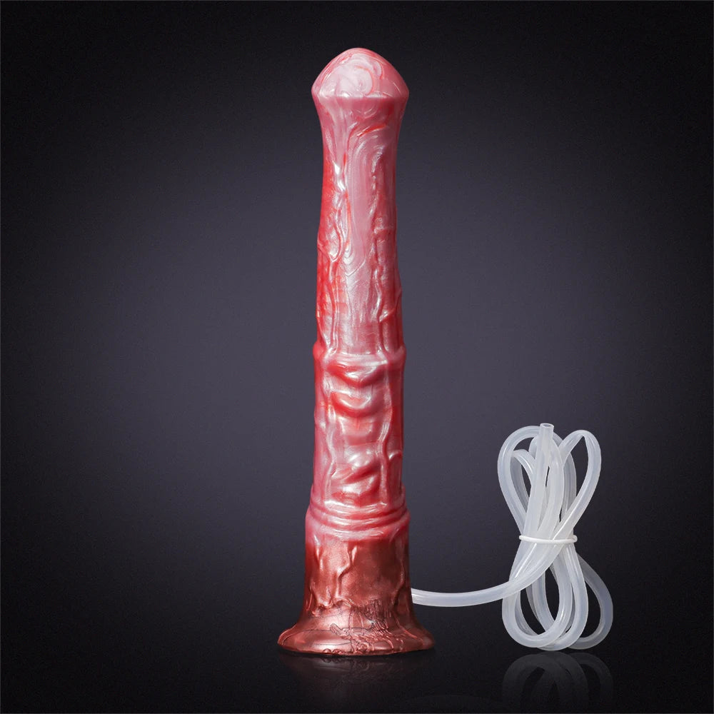 Silicone Horse Ejaculating Dildo 11.61 Inch