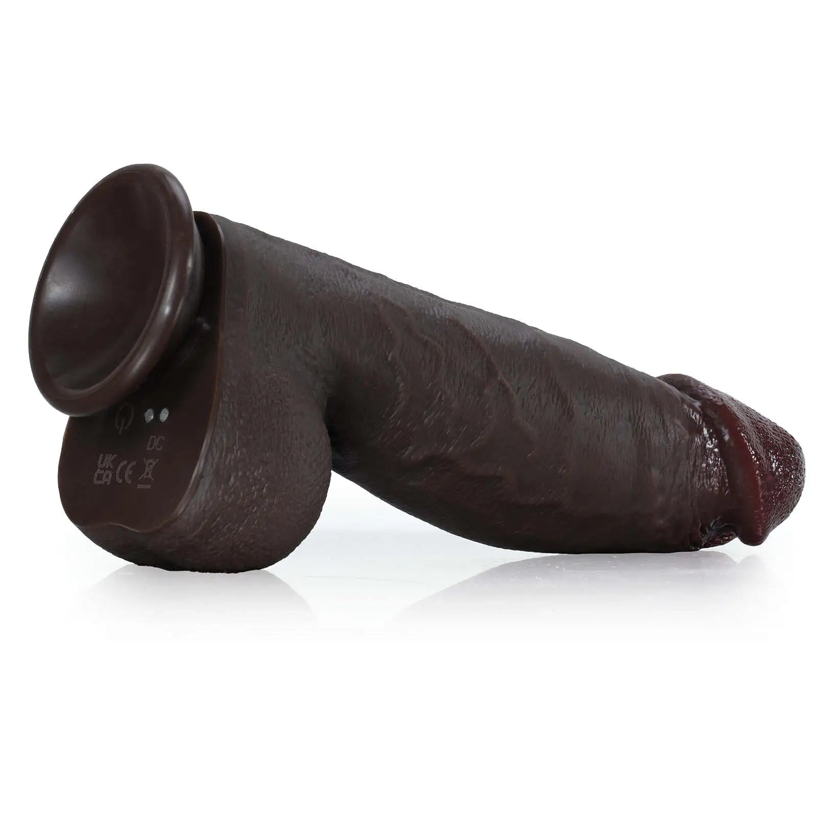 Thrusting Black Dildo 3 Thrusts & 9 Vibrations 8.6 Inch