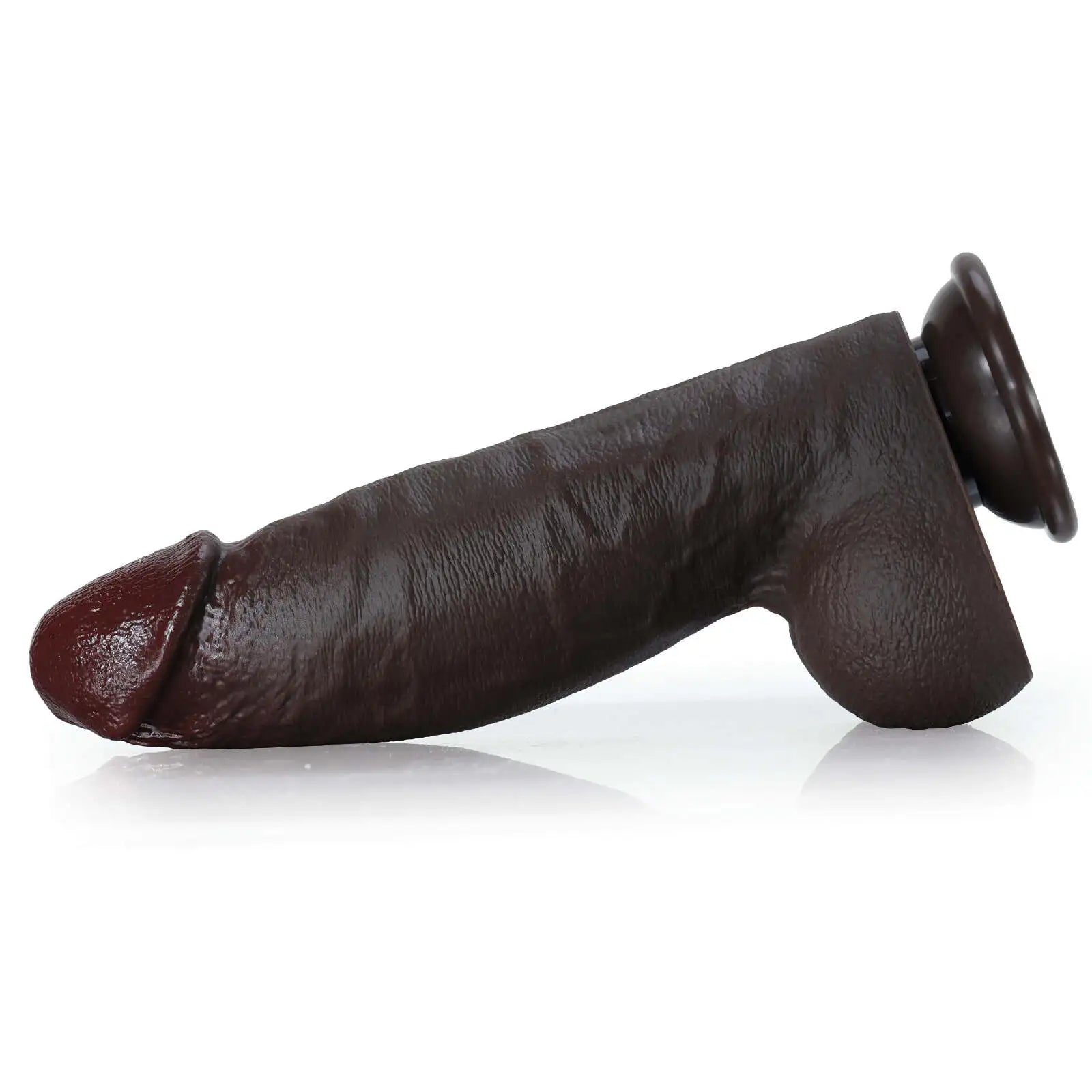 Thrusting Black Dildo 3 Thrusts & 9 Vibrations 8.6 Inch