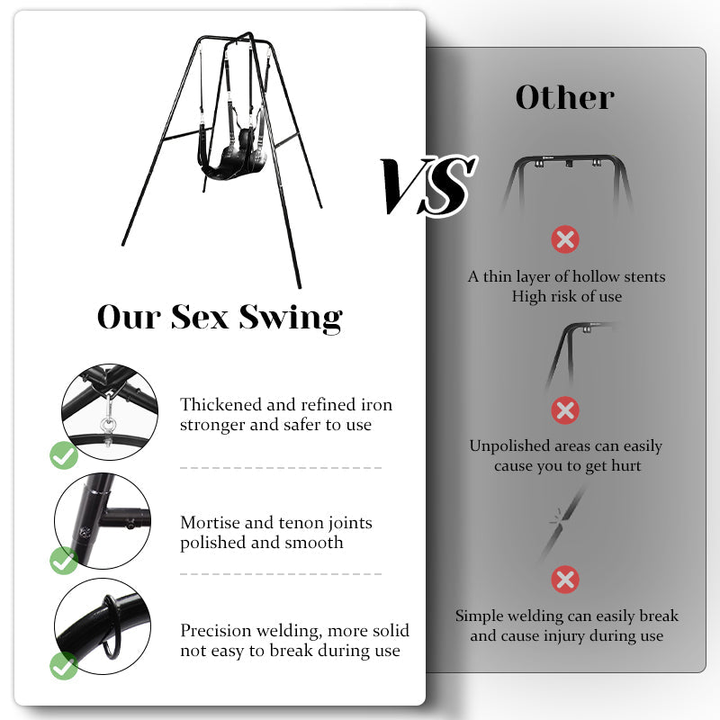 Holds 400lbs Ultimate Sex Swing Stand Set For Couples