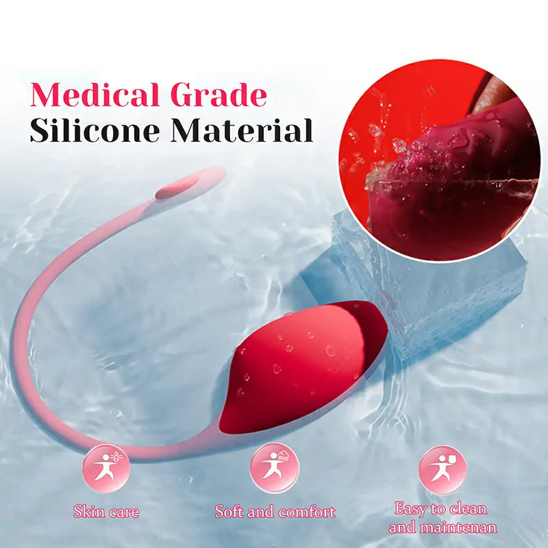 9 Vibration Modes Waterproof App Control Vibrator