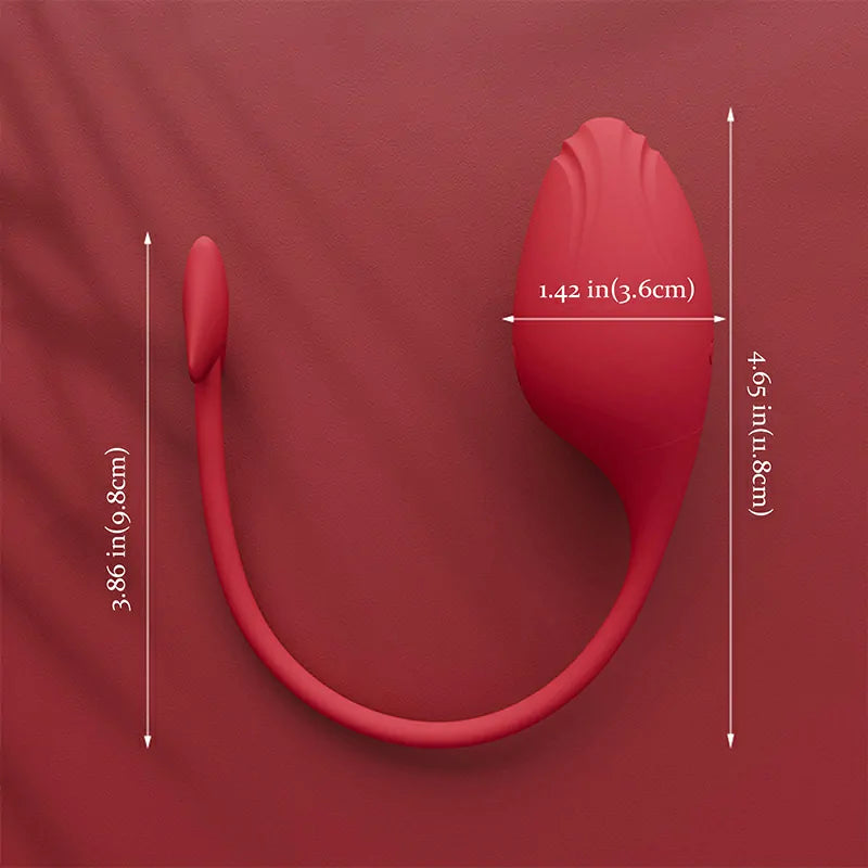 9 Vibration Modes Waterproof App Control Vibrator