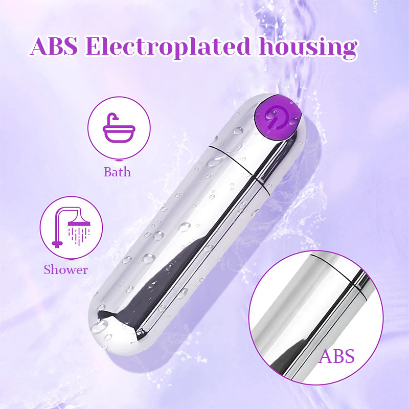 Rechargeable Power Silver Bullet Vibrator