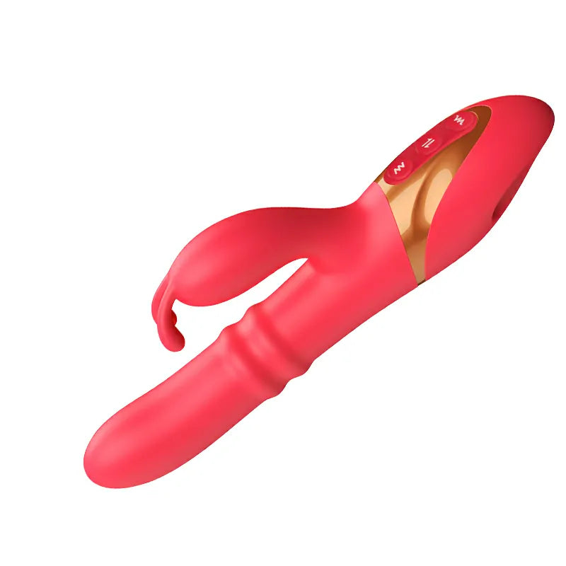 3 Frequency Thrusting & Slapping Vibrating Bunny Vibrator