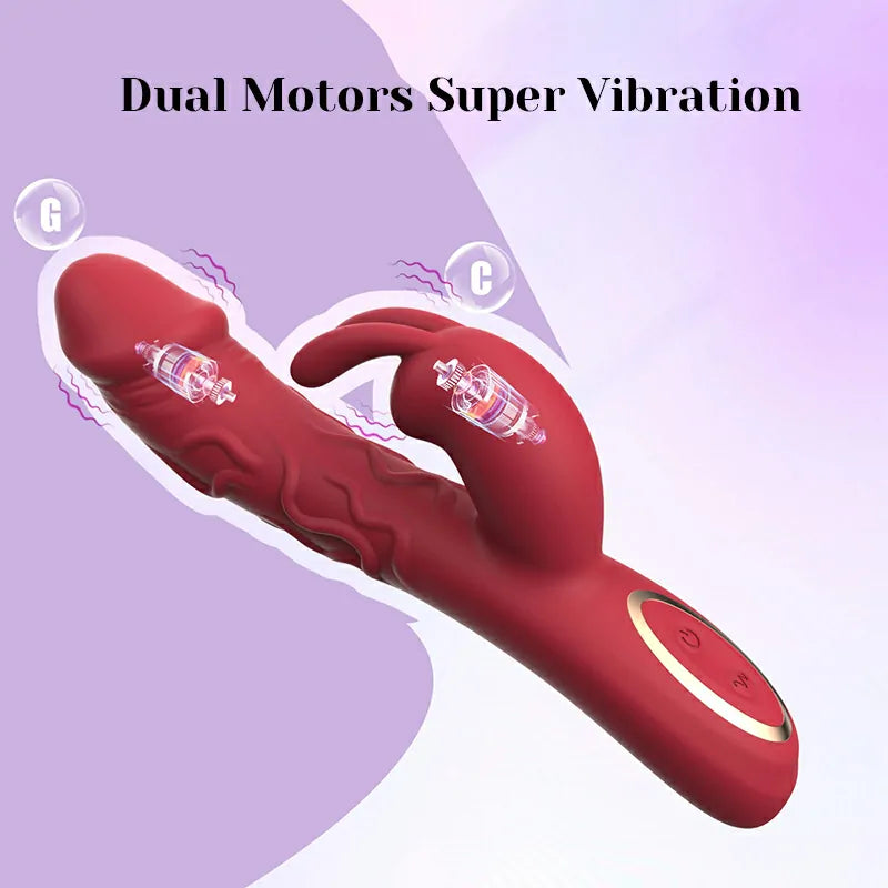 10 Vibration Modes Silicone Best Rabbit Vibrator