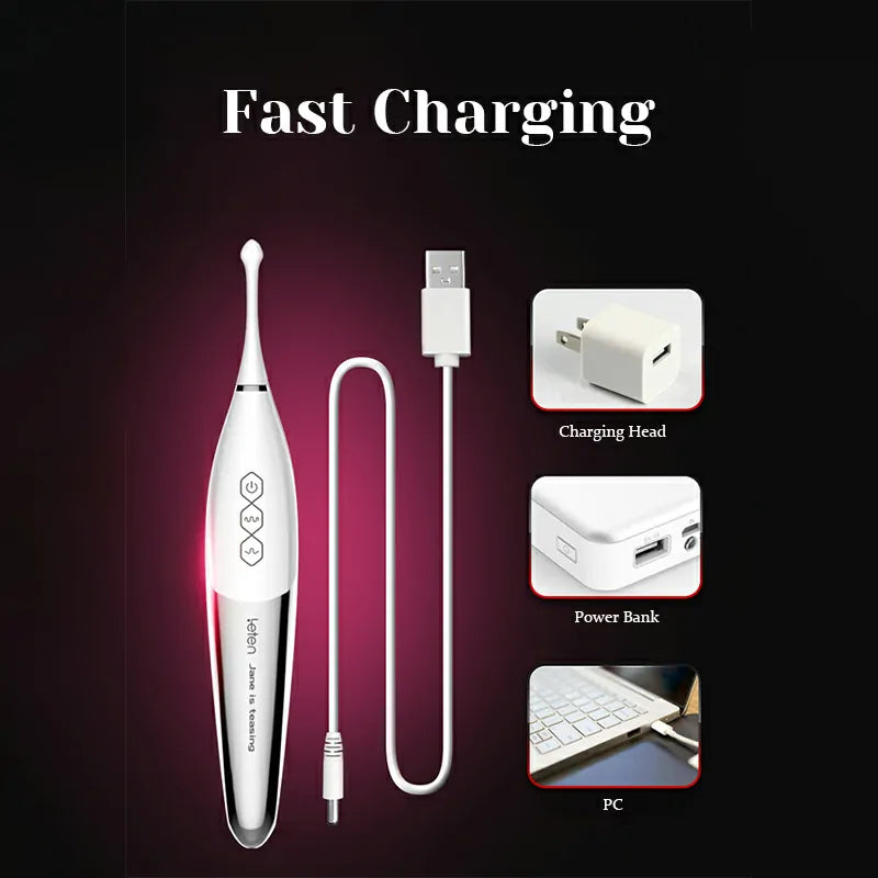 Portable High Frequency Ultrasonic Vibration Clit Vibrator