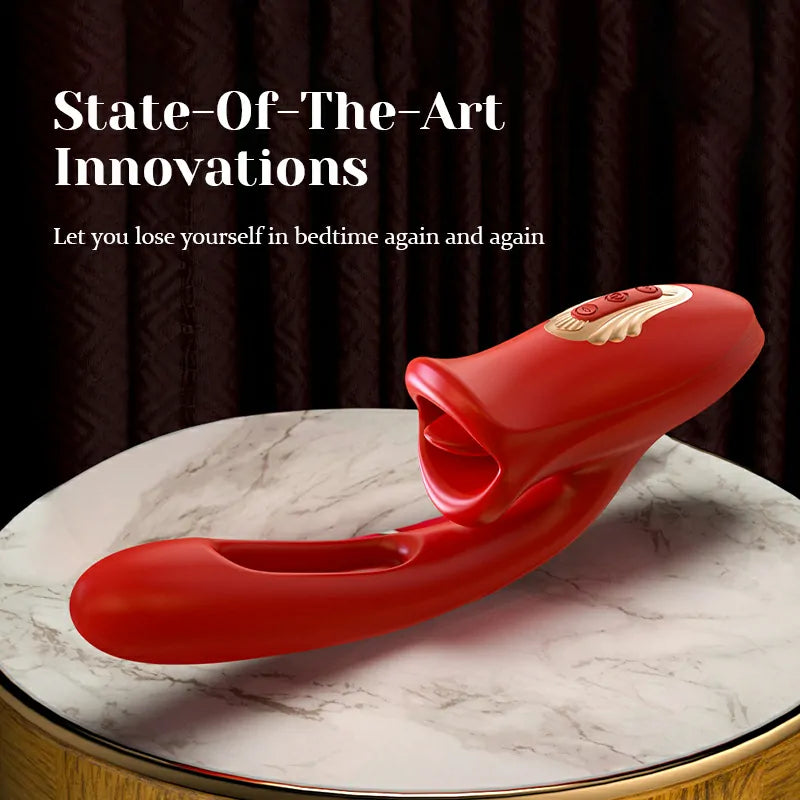 3 In 1 Licking Vibration Tapping Clit Vibrator