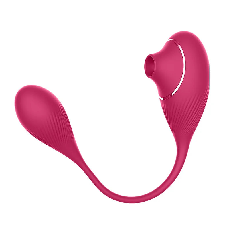 Portable Sucking Vibration Double Head Stimulation Clit Vibrator