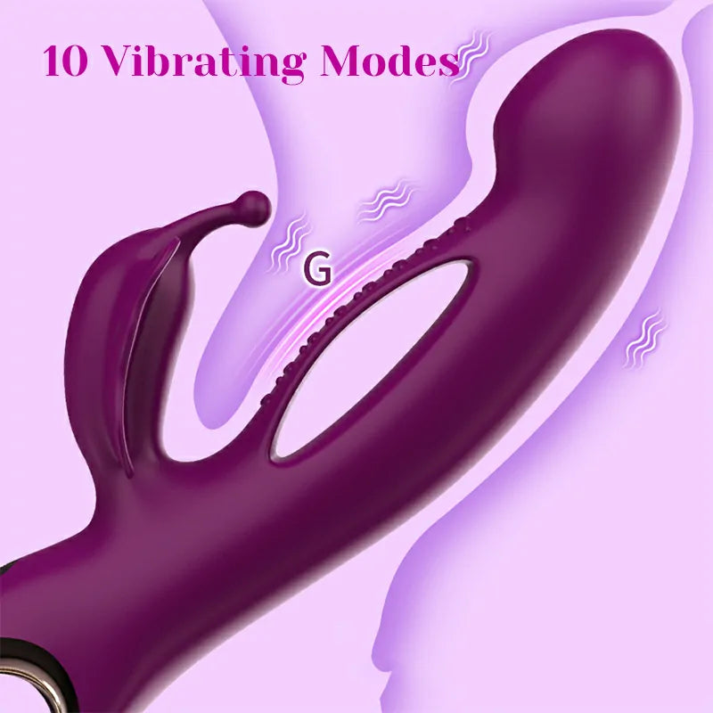 3 In 1 Multiple Vibration Stimulation Butterfly Clitoral Vibrator
