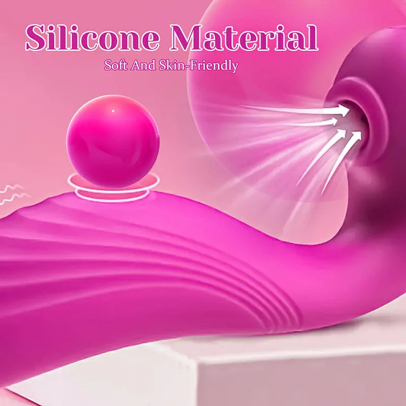 3 In 1 Clitoral Sucking 5 Licking 10 Vibrating G Spot Vibrator