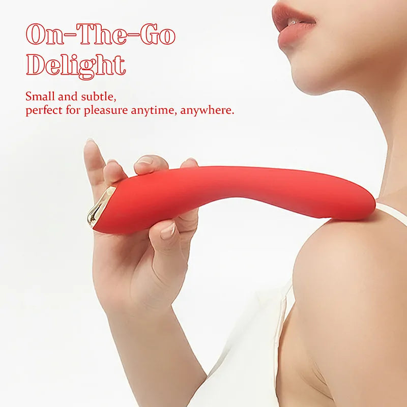 2 In 1 Silicone Vibrating Pulsating G Spot Vibrator