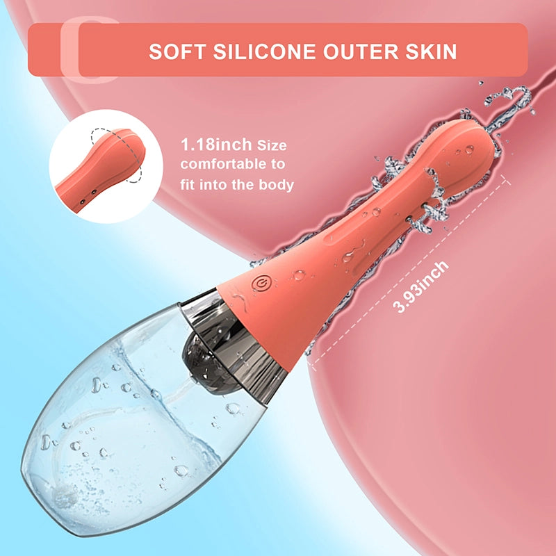 3 Frequencies Mode Silicone Automatic Enema
