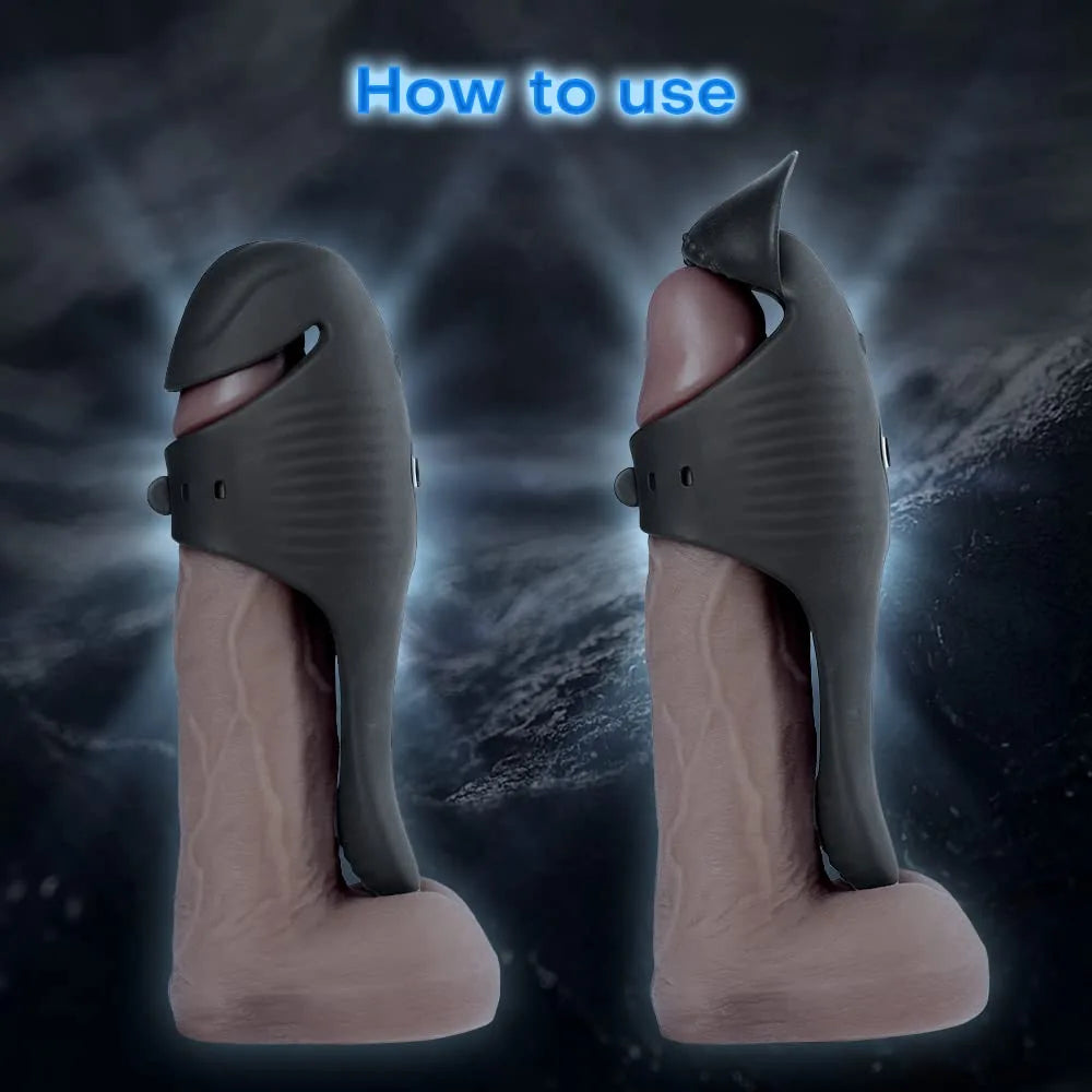 10 Vibration Adjustable Buckle Dual Motor Glans Trainer