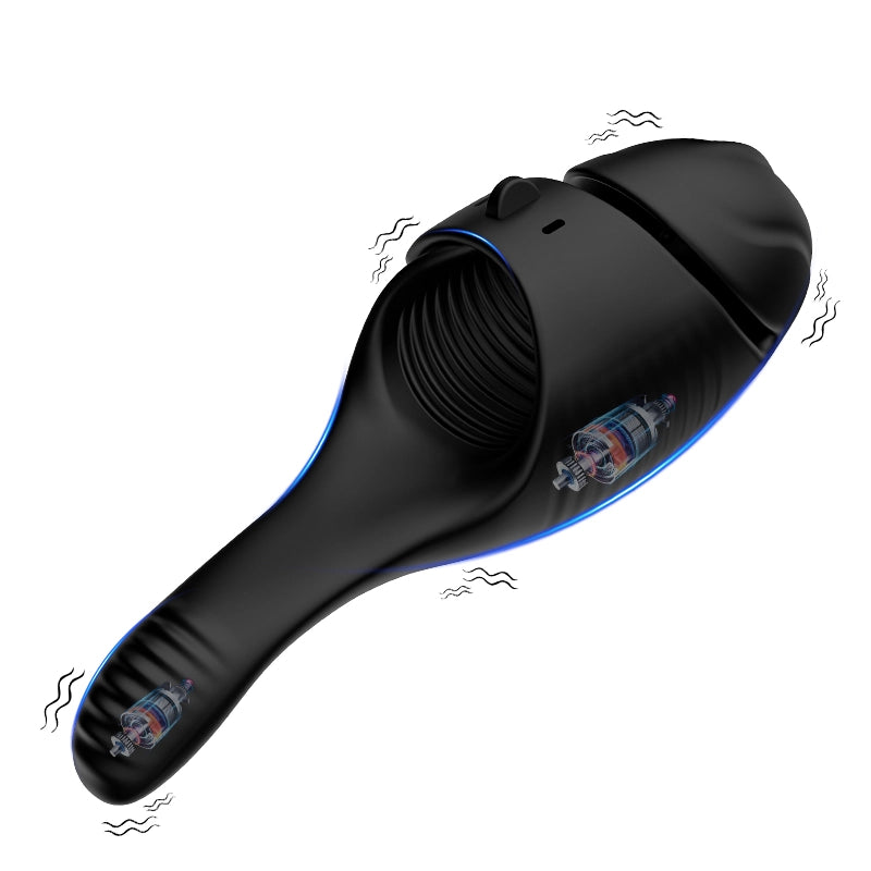 10 Vibration Adjustable Buckle Dual Motor Glans Trainer