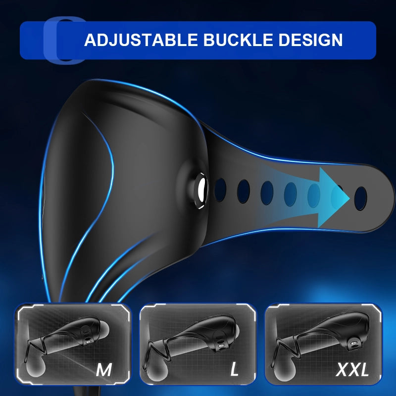 App Control 9 Vibration Glans Trainer with Soft Penis Ring