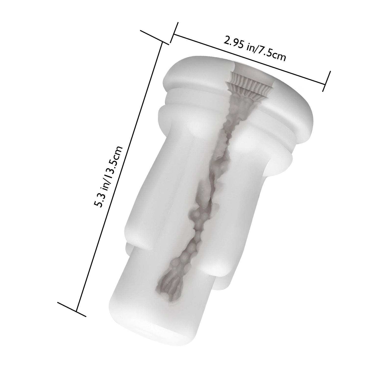 Telescopic Sucking Wearable Male Masturbator with Auto Lube Device