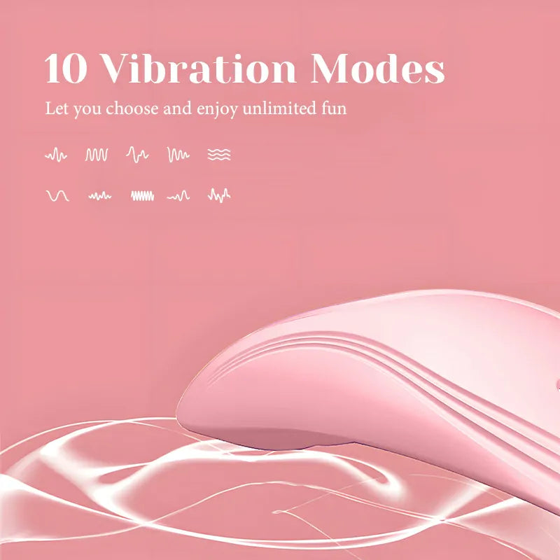 10 Modes Vibrating Ultra-thin Remote Control Panty Vibrator