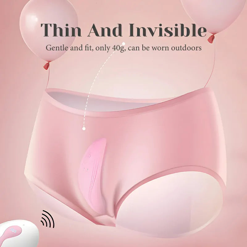 10 Modes Vibrating Ultra-thin Remote Control Panty Vibrator