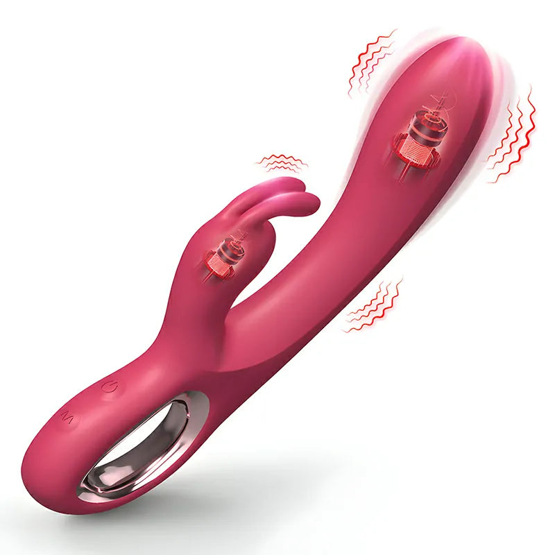 10 Vibrations Portable Rabbit Vibrator 10 Vibrations Portable Rabbit Vibrator