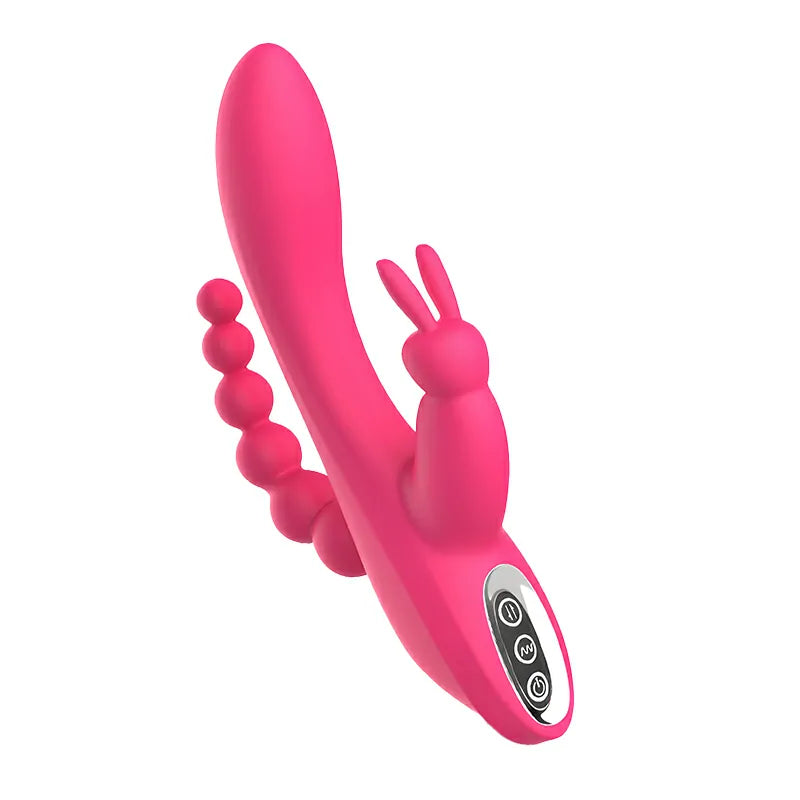 3 In 1 Rabbit Vibrator with 7 Vibration Modes