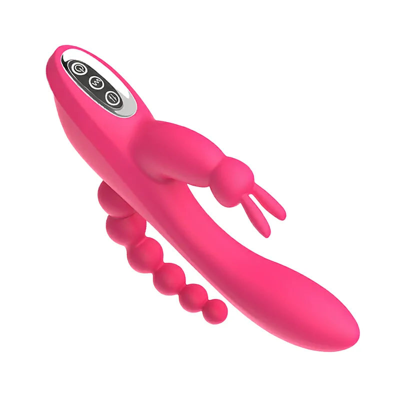 3 In 1 Rabbit Vibrator with 7 Vibration Modes