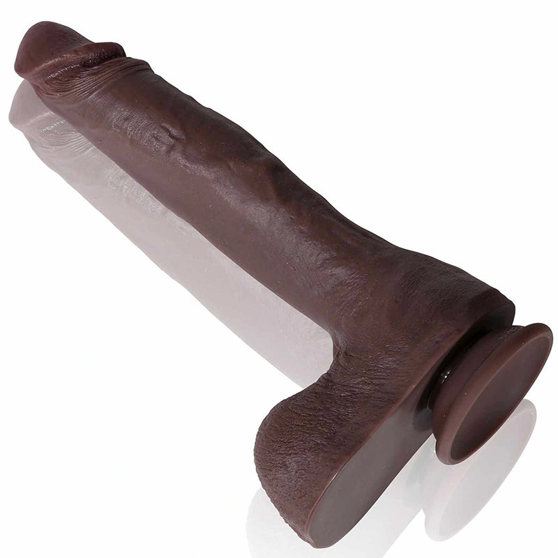 Lifelike Crankshaft Silicone Dildo 10.4Inch