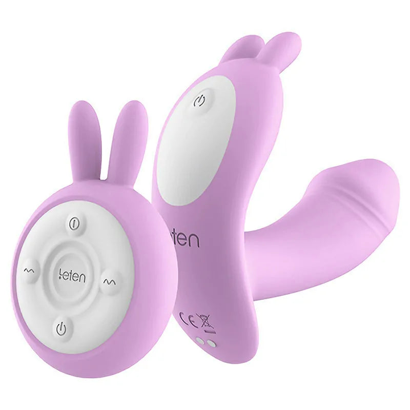 7 Frequency Vibration Silicone Remote Control Vibrator