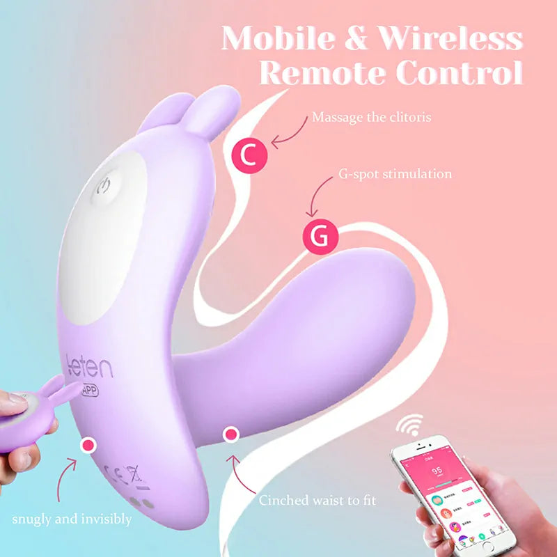 7 Frequency Vibration Silicone Remote Control Vibrator