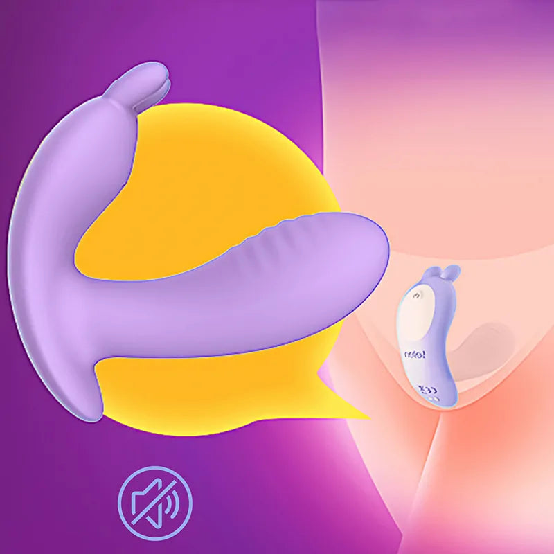 7 Frequency Vibration Silicone Remote Control Vibrator
