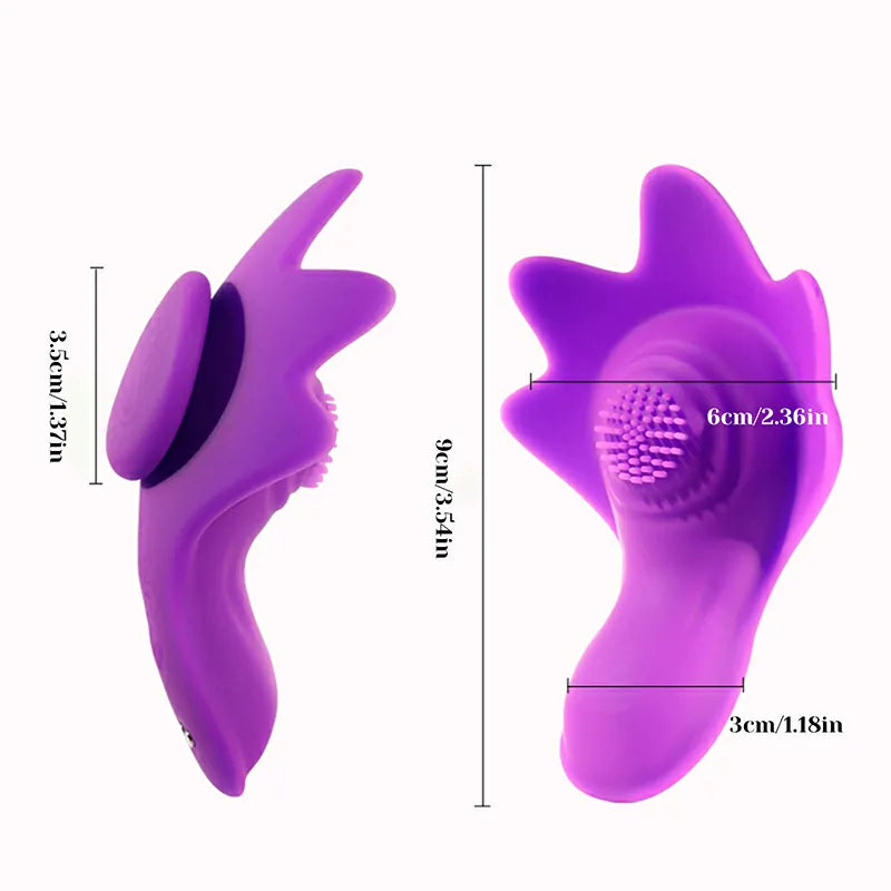 9 Vibration Invisible Wearable Remote Control Vibrator