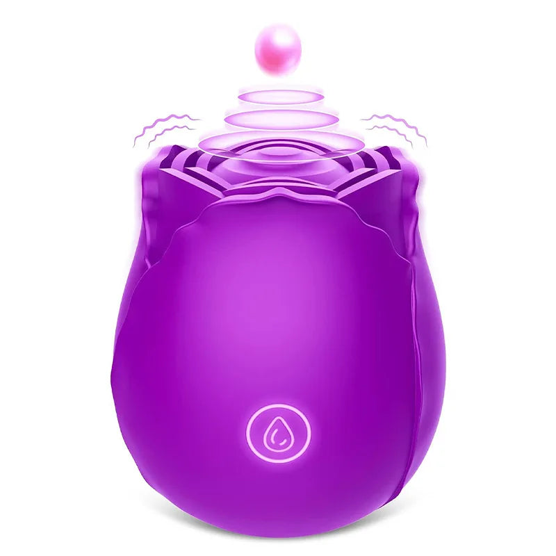 Classic Rose Vibrator with 10 Frequency Vibrating Modes