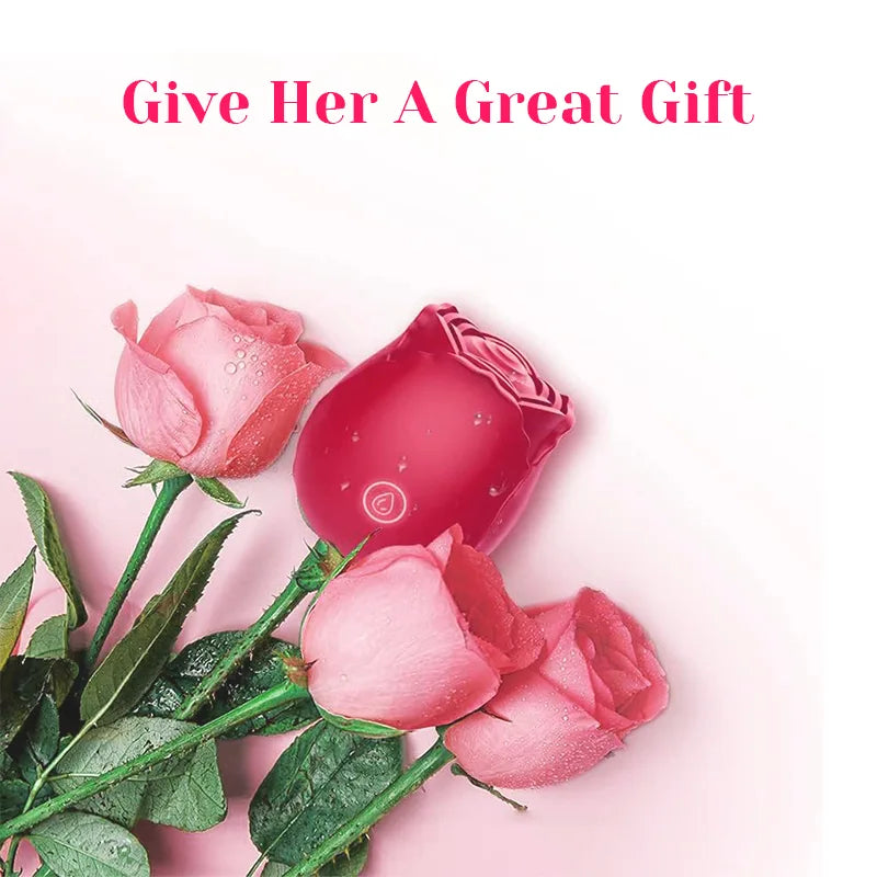 Classic Rose Vibrator with 10 Frequency Vibrating Modes