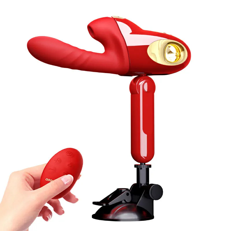 Newest 8 In 1 Thrusting Sucking Vibration Heating Sex Machine
