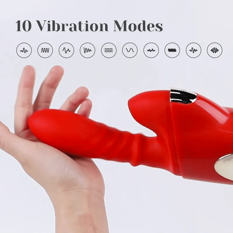 Newest 8 In 1 Thrusting Sucking Vibration Heating Sex Machine