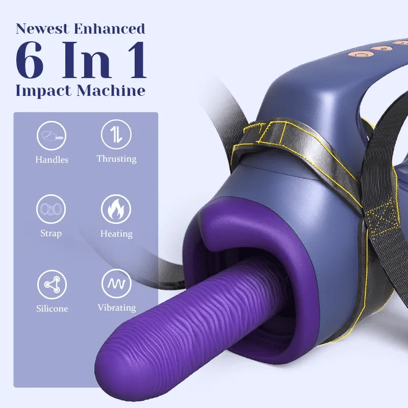 Portable Wearable Telescopic Vibration Heating Sex Machine