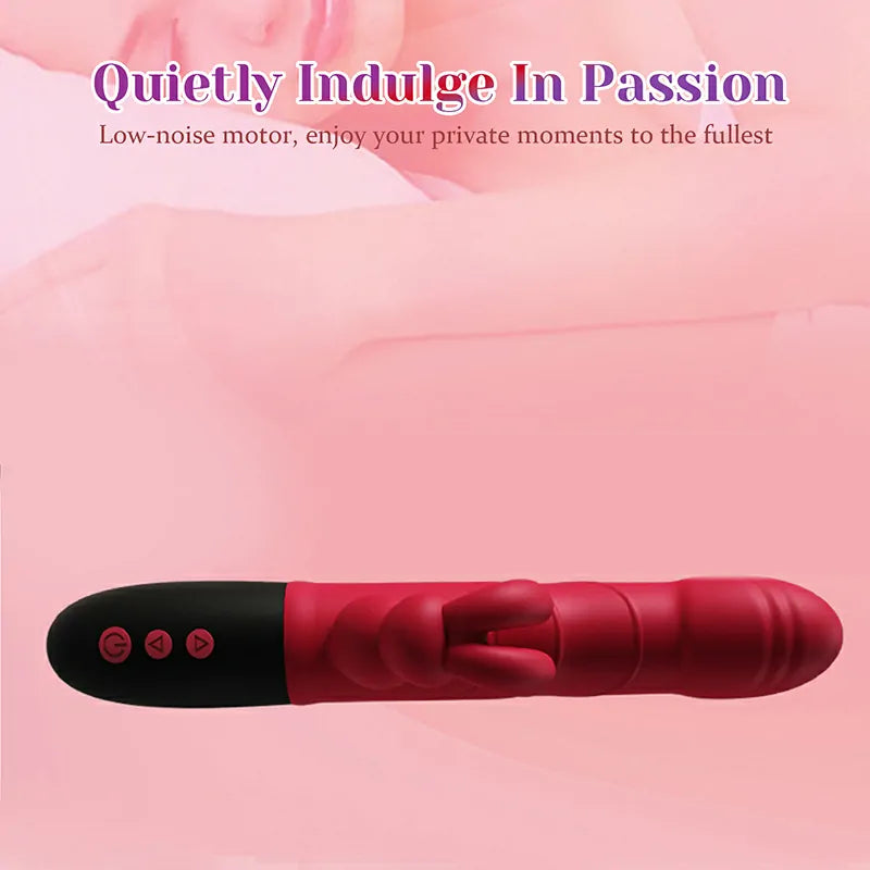 8 Frequency Vibrating & Tapping Thrusting Rabbit Vibrator