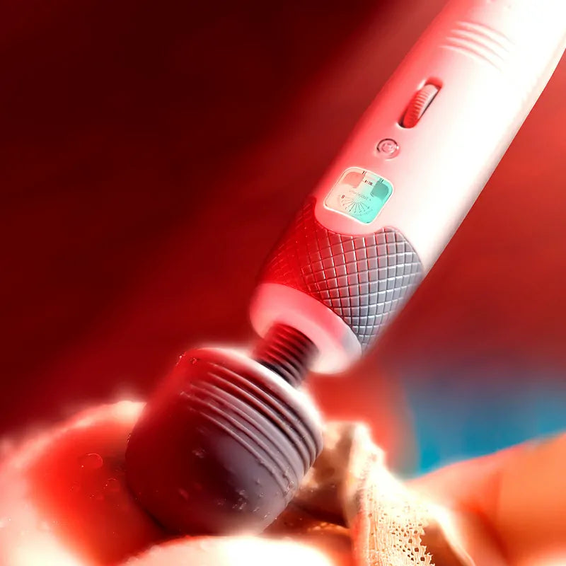 9 Vibration Modes Portable Bendable Wand Vibrator