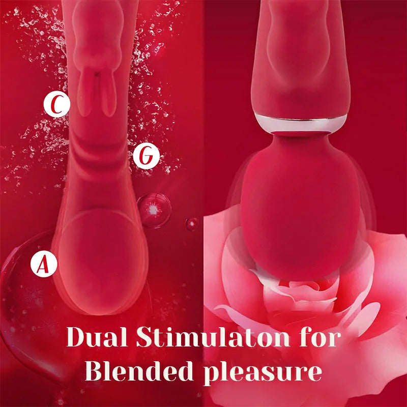3 In 1 Multi-function Charging Wand Vibrator