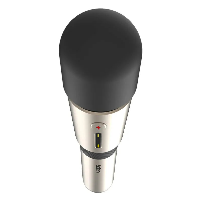 3 Gears Speed & 7 Frequency Vibrating Rechargeable Wand Vibrator