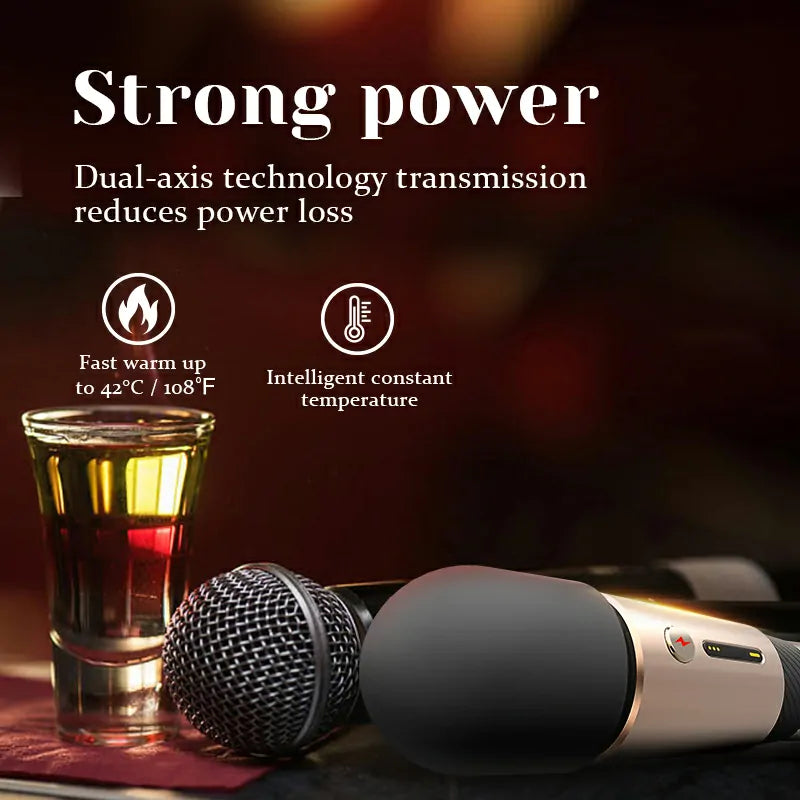 3 Gears Speed & 7 Frequency Vibrating Rechargeable Wand Vibrator